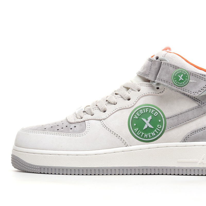 Putian Shoes Pure Original Force 1 Mid Series Air Force One Classic Mid-Top Sports and Leisure Sneakers for Men and Women