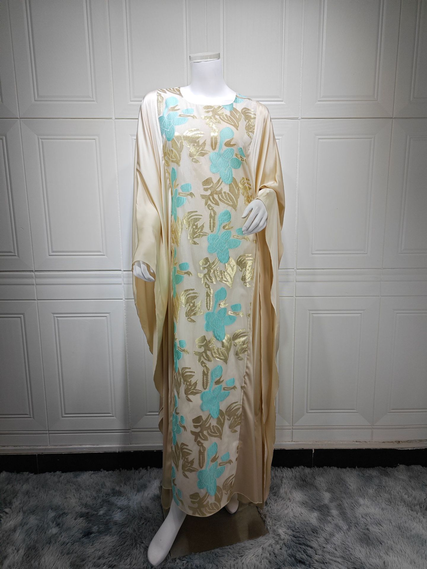 abaya for summer season,Embroidered Long Dress 55 O1CN01QBOEpZ1l0Ijrf96Ie !!2210329694756 0 cib