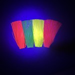 亚马逊荧光草裙加厚夏威夷草裙儿童表演装扮派对道具服饰