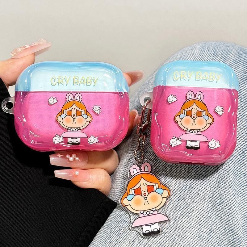 Ballet Cry Baby para AirPods 4 / 5 generación de auriculares AirPodPro2 generación de 3 generación de estuche Bluetooth