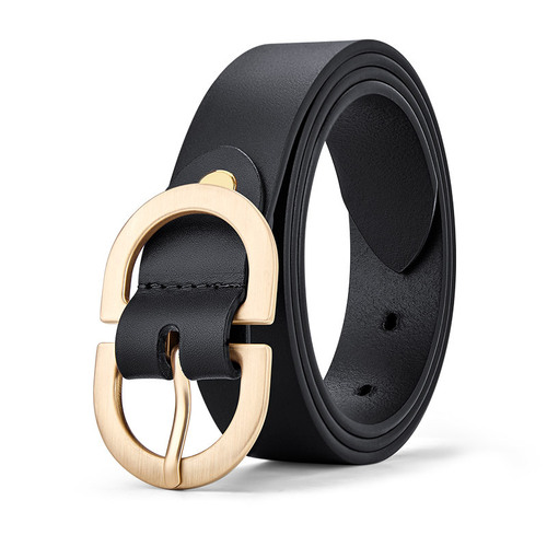 Emperor Paul genuine leather belt for women pure cowhide suit skirt jeans belt women's fashion pin buckle women's belt