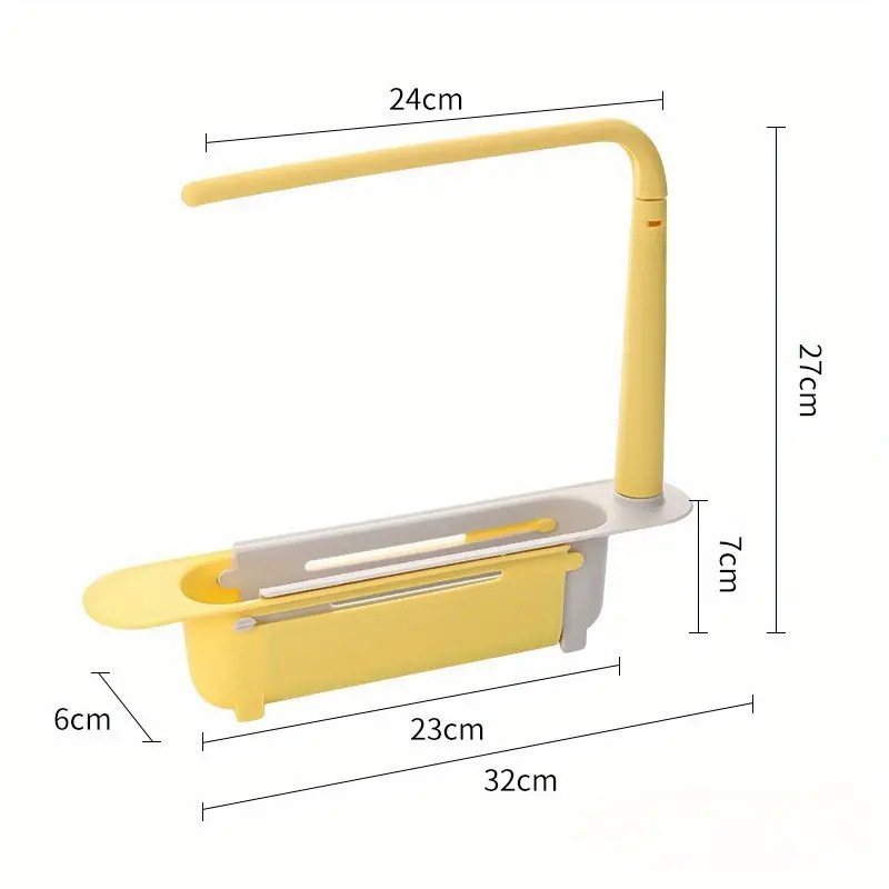 Cesta de drenaje de agua de venta en caliente transfronteriza estante de almacenamiento estante de drenaje estante de acabado de topos retráctiles de filtración artículos de cocina