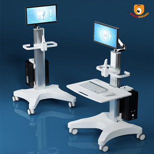 Manufacturer Supplies Medical Carts, Dental Clinics, Beauty Salon Equipment, Mobile Computer Oral Scanner Carts