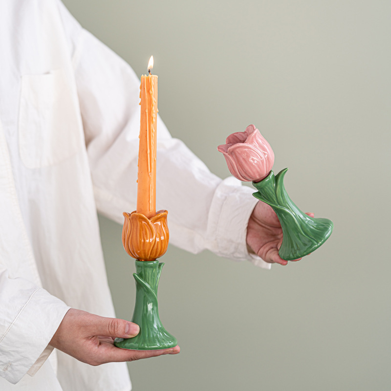 陶磁器北欧高級感人体花瓶軽豪華高級感家庭装飾工芸品置物クロスボーダー