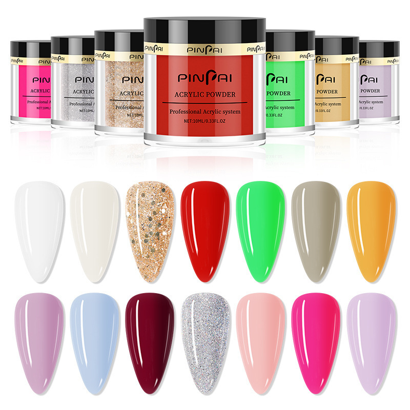 Cross-border nail Crystal powder four-in-one French infiltration powder can extend sticky diamond carved wear nail Aurora powder wholesale Cross-border nail Crystal powder four-in-one French infiltration powder can extend sticky diamond carved wear nail Aurora powder wholesale