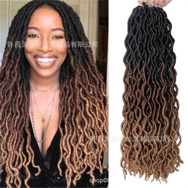 Wig African European and American Dreadlocks Crochet Hair Gypsy Locs Dreadlocks Export Ponytail Chemical Fiber Wig Wig African European and American Dreadlocks Crochet Hair Gypsy Locs Dreadlocks Export Ponytail Chemical Fiber Wig