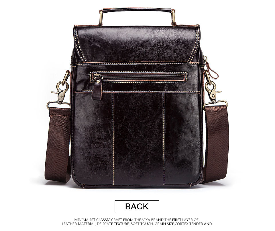 Brown Leather Shoulder Bag