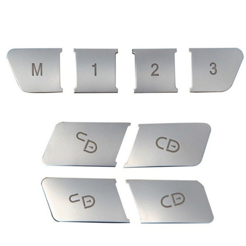 Suitable for old Mercedes-Benz C200 E-class GLA CLA GLK GLE CLS ML seat memory lock button decorative sticker