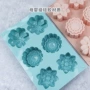 烘焙新款花形硅胶模具