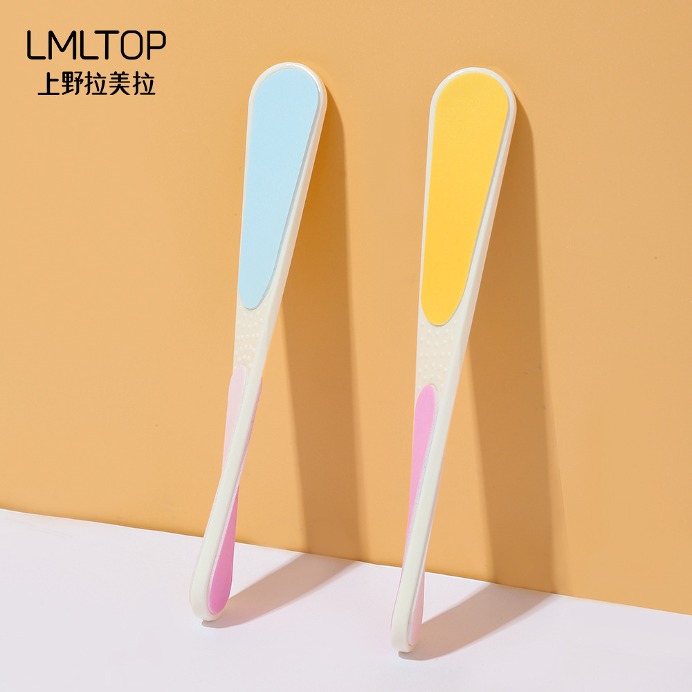 Amoladora de uñas rotativa de 4 lados Ramila bloque de esmalte de uñas tira de pulido amoladora de uñas de belleza C0323