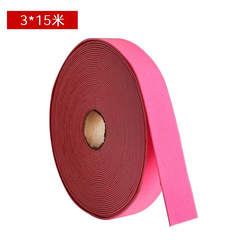 핑크/그린 두꺼운 벨벳 33mm* 15m