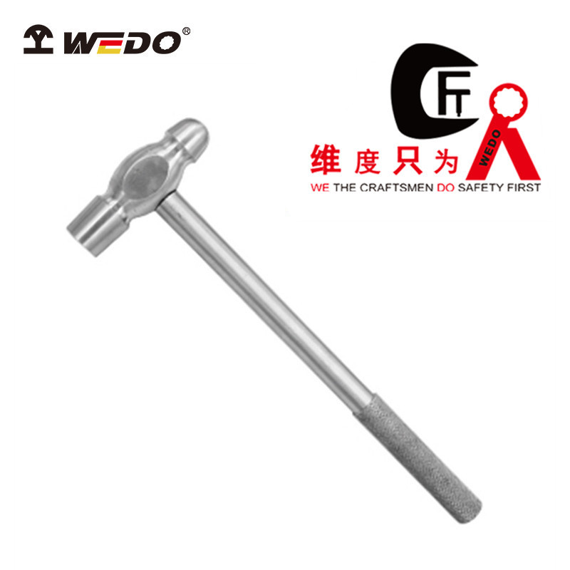 维度品牌 不锈钢工具 不锈钢柄奶头锤 手锤铁榔头葫芦锤圆头锤