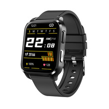2022新款E90心電體溫ECGPPG心率血壓血氧天氣音樂運動智能手表