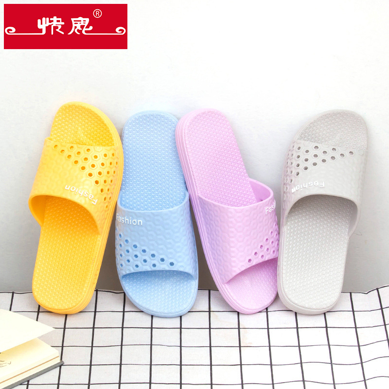 Kuailu new pattern Home Furnishing slipper indoor Hollow non-slip Home Shower Room household soft sole sandals  9953