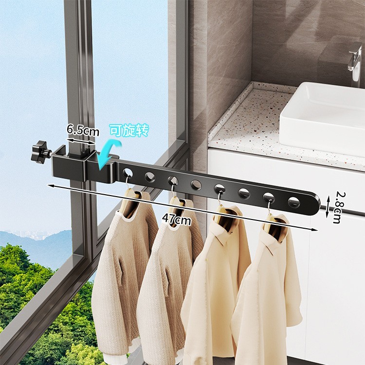 [블랙 접이식 모델*2팩] 업그레이드된 8홀 풀 솔리드