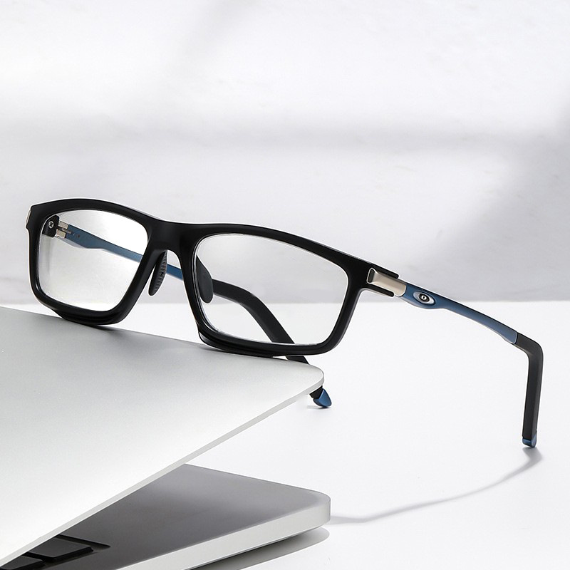 Deportes al aire libre multifocal fotosensible gafas de prescripción de color anti-luz azul para ver cerca y lejos anti-deslizamiento gafas de prescripción