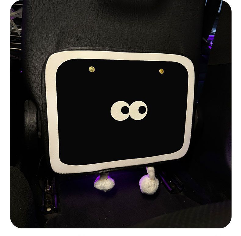 Car Rear Seat Back Anti-Kick Pad, Simple and High-End, Anti-Wear Pad for Children on the Back Seat, Seat Protection Pad