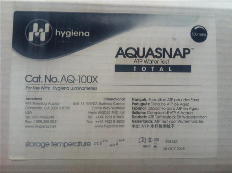 美国Hygiena  Ultrasnap ATP采样棒 us2020 表面取样棒 采样拭子