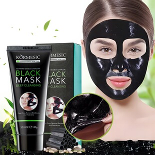 KORMESIC������̿��ɫ��Ĥfacial mask������ˬ�羳���Q�S�����l