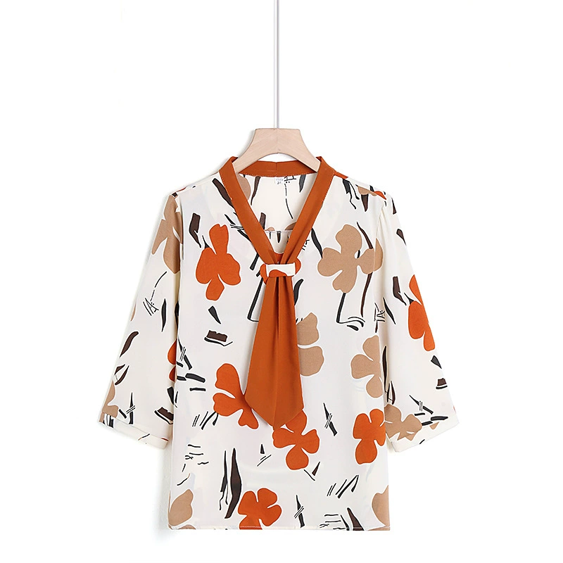 Женская одежда 2025: рубашка весна-осень, новый стиль, свободные топы для женщин среднего и пожилого возраста, клетчатая рубашка для бабушек