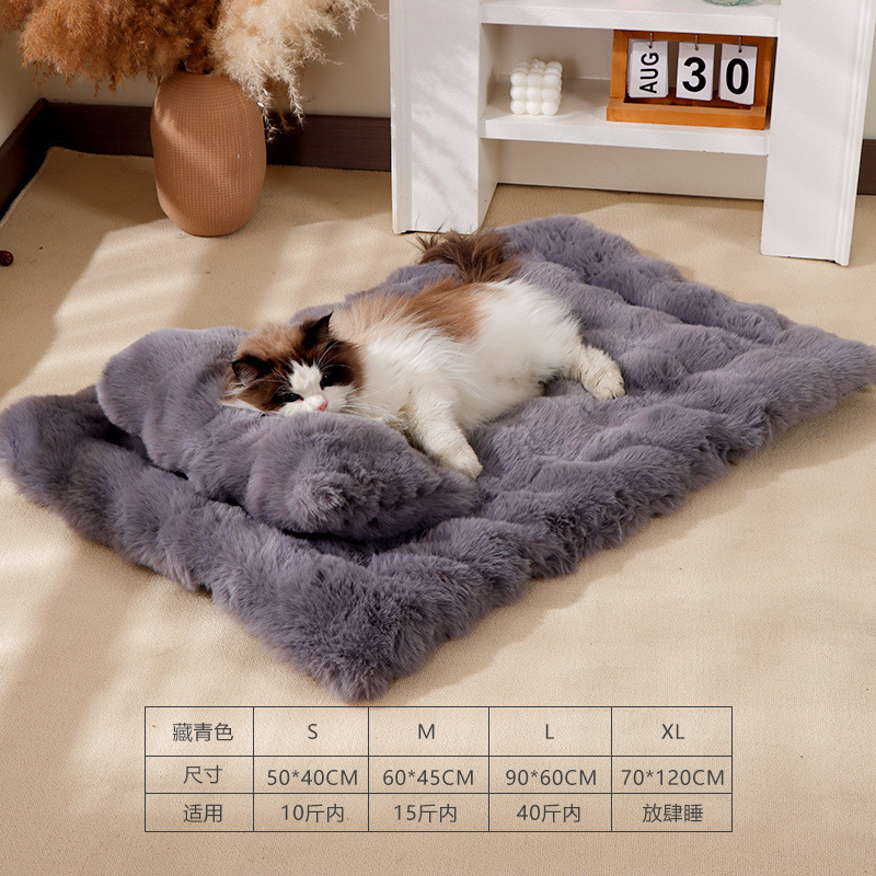 越境卸売ペット毛布冬保温厚手マット四季通用猫猫猫巣毛布犬毛布|undefined