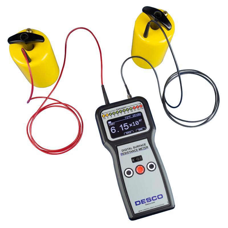 美国DESCO19290重锤式表面电阻测试仪数显表面静电阻抗检测仪
