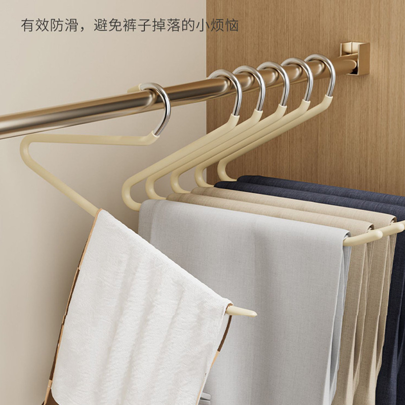 裤架鹅型裤子衣架家用挂衣无痕防滑裤夹多功能收纳神器挂裤子专用|undefined