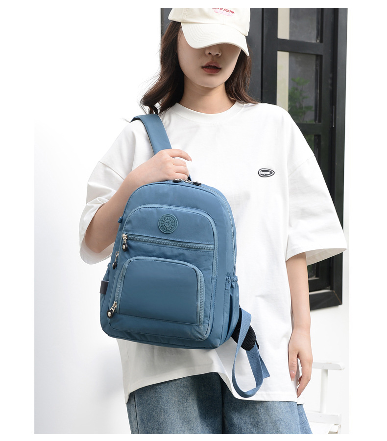 Waterproof Color Block Casual Daily Women's Backpack display picture 2