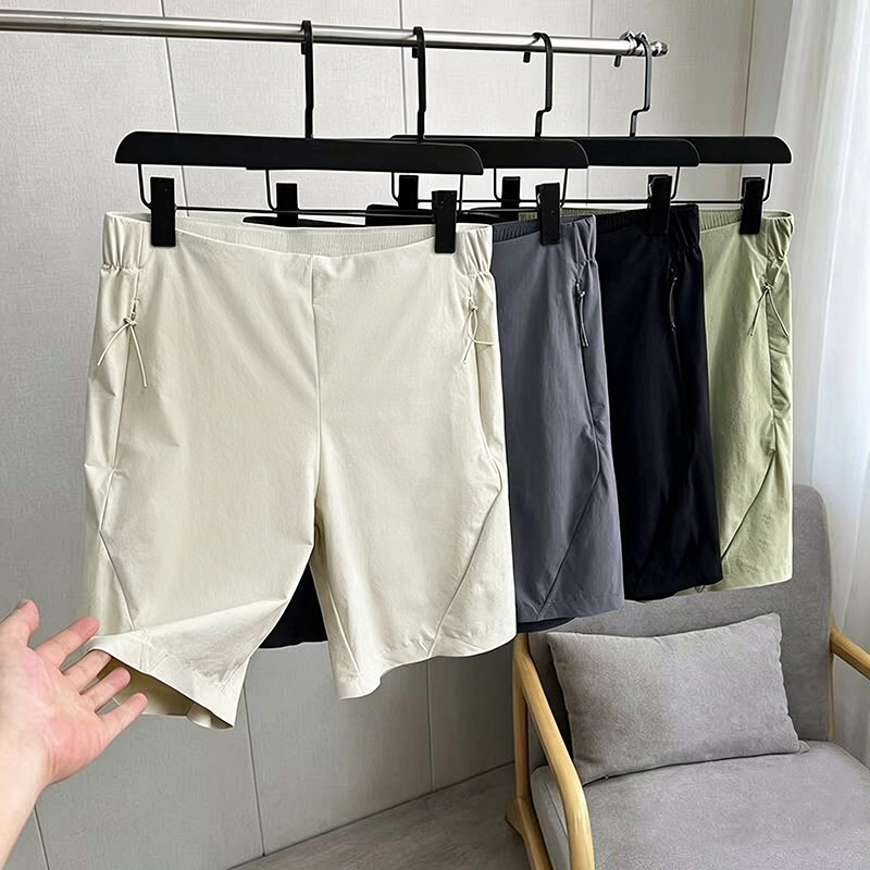 Lulu Shorts Source Manufacturer Dijia Same Style Business Quick-Dry Shorts Men's Outdoor Sports Casual Cool Shorts