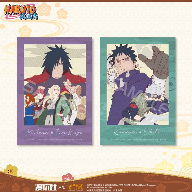 Портретная серия Stand-Up Art Card (Moriwan) Naruto, коллекционная серия 6.3×8.9 см