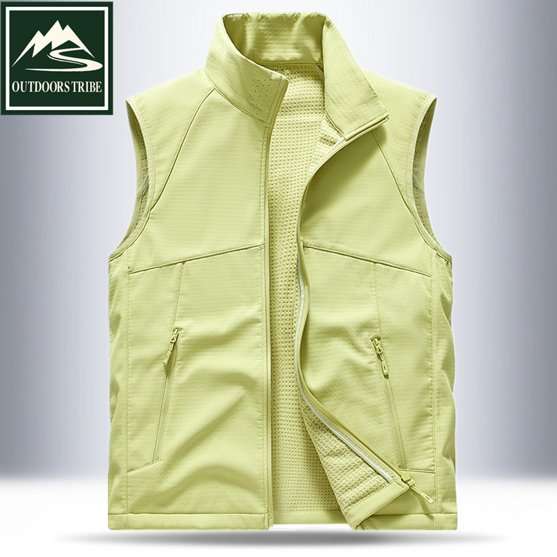 New Autumn and Winter Couple's Outdoor Soft Shell Lightweight Quick-Drying Breathable Running Sports Vest Casual Plus Velvet Vest New Autumn and Winter Couple's Outdoor Soft Shell Lightweight Quick-Drying Breathable Running Sports Vest Casual Plus Velvet Vest
