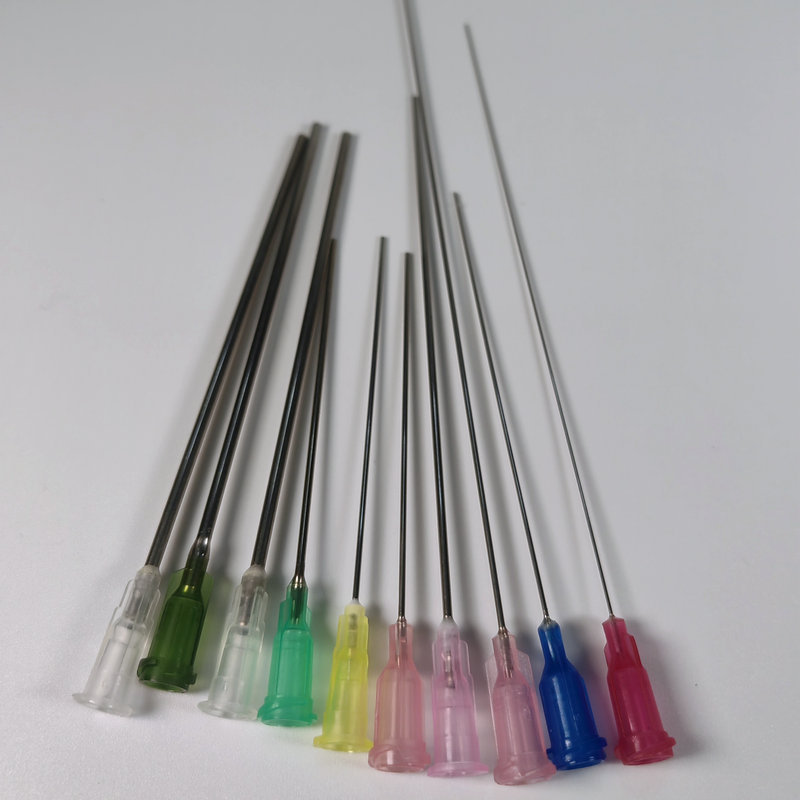 点胶机加长针头 非标注胶胶水管 灌注针头 塑座不锈钢点胶针头批