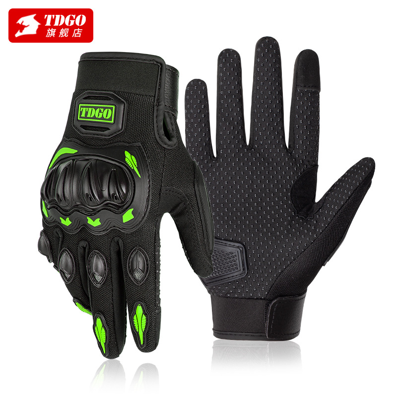 Guantes de motocicleta invierno a prueba de frío impermeable locomotora a prueba de viento caliente lluvia tormentosa guantes a prueba de caídas para todas las estaciones