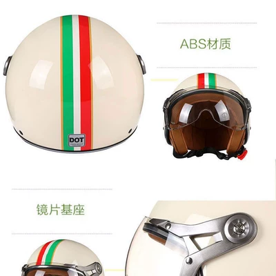 Motosiklet kaskı (dəbilqə) – helmet half helmet four-season universal