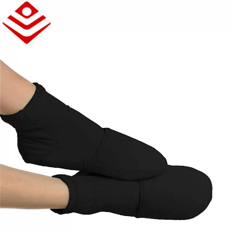 源头厂家批发运动冰袜 健身保健凝胶袜子 亚马逊凝胶脚部冷热敷包