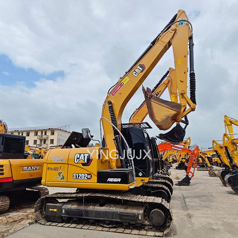 Excavadora CAT312D2 de segunda mano Excavadora CAT315 Excavadora CAT gran, mediana y pequeña serie completa de excavadoras image 3