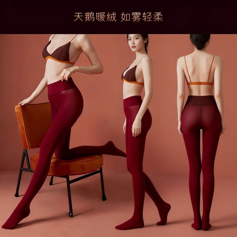 Thousand Gold Socks Seamless Crotch Velvet Warm Tights for Women, Autumn/Winter High-Waisted Leggings, Slimming and Figure-Flattering Underwear Thousand Gold Socks Seamless Crotch Velvet Warm Tights for Women, Autumn/Winter High-Waisted Leggings, Slimming and Figure-Flattering Underwear