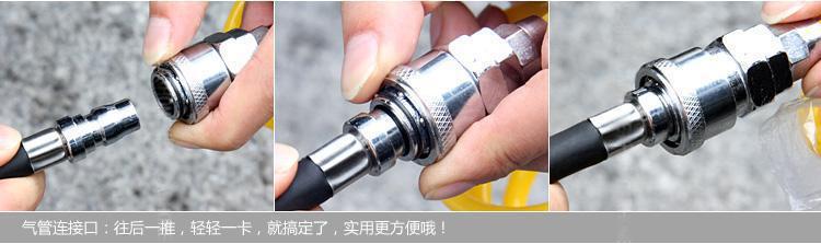 220V Dual-Cylinder Electric Air Pump for Home Use, High-Pressure Small Car Air Pump, Car Tire Inflator