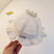 Newborn Hat Spring and Autumn Thin Princess Fisherman Hat Baby Summer Lace Breathable Basin Hat Baby Girl Sun Hat