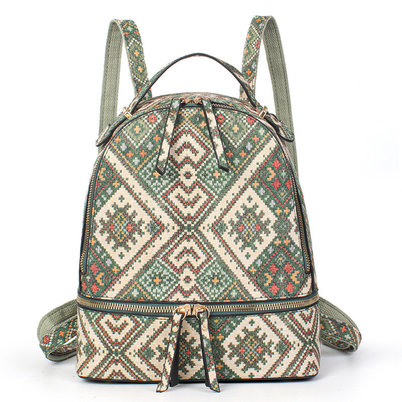 Mochila de estilo nacional 2025, nueva mochila universitaria, estilo extranjero, mochila de moda, bolsa de comercio exterior transfronteriza