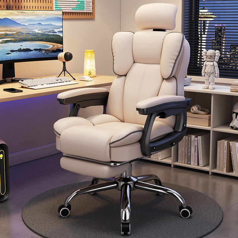 Silla de computadora, hogar, cómoda silla de deportes electrónicos, silla de estudio sedentaria, silla de sofá, silla giratoria elevadora en vivo