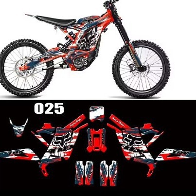 Surron luz abeja piezas de bicicleta eléctrica medidores de disco de dientes freno deflector de barro acelerador de cilindro