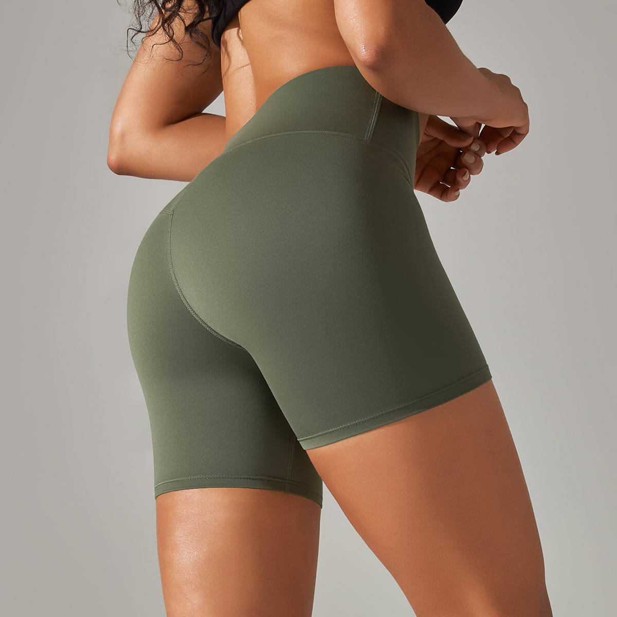 105g Weight Shorts Pants Length Nylon, Spandex Fabric Type Leggings Pants Type Fitness, Yoga Occasion Solid Color Pattern Summer, Spring Season Casual, Sport Style Style Casual Sport Style Solid Color Nylon Spandex Active Bottoms Leggings 68