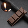 Kim Ming creative personality chocolate model fighting lighter novel birthday gift ultra -thin metal bright fire lighter