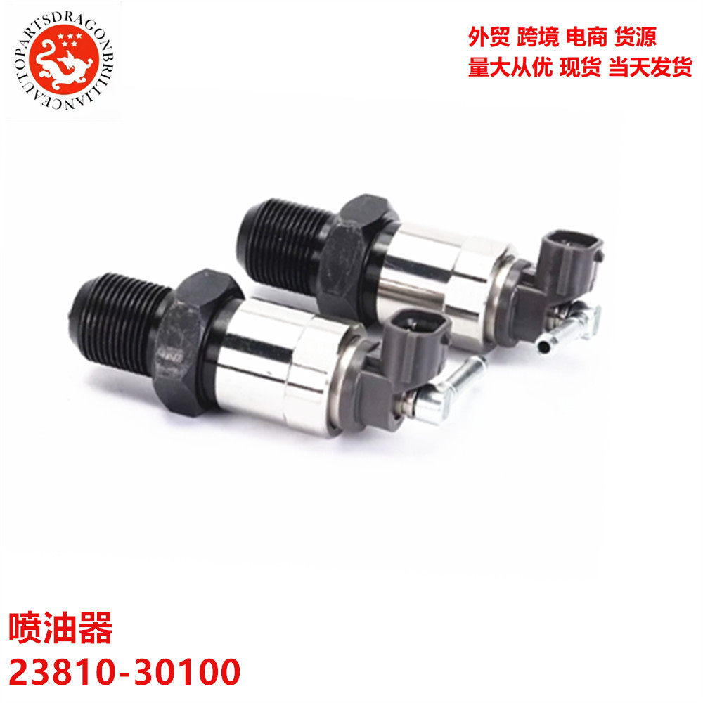 Aplicable al inyector de carril común del motor Toyota Sea Lion Hercules 23810 - 30100 23810 - 30110