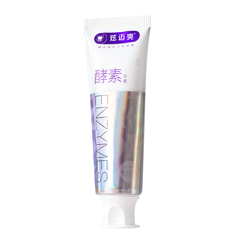 La pasta de dientes con enzimas Xuanmai Shuang se especializa en eliminar las manchas amarillas de los dientes, blanquear los dientes, desodorizar, eliminar el sarro y refrescar el aliento. Stock disponible del fabricante. image 6
