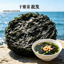 腾盛紫菜干货批发商用无料包特产食用干坛无沙无盐新鲜头水大包装