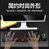 Emperor Leopard GMK-20 Wired Lighting Game Keyboard Mouse Set Robby Sensors Suspension Key Caps Cross-border Spot