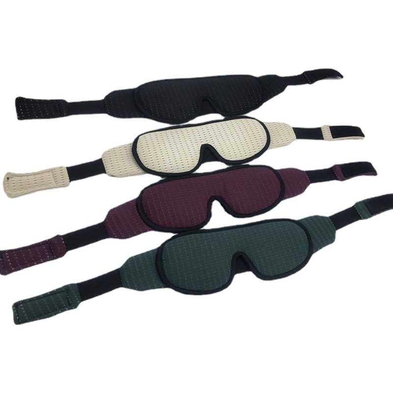 Transfronterizo real 3D máscara de ojo transpirable sombreado tridimensional sueño máscara de ojo para dormir fábrica al por mayor