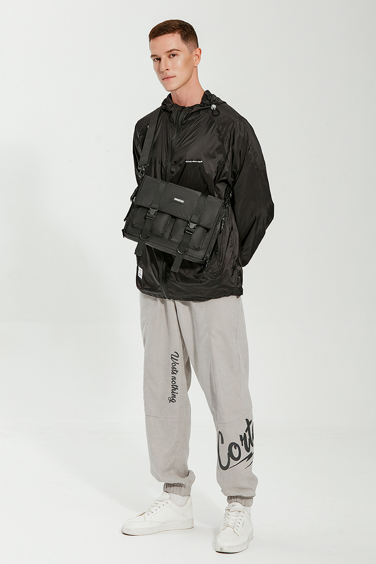 Stylish Crossbody Bag For Men Functional Messenger Bag For Work_voghion.com